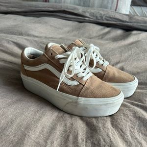Vans Old Skool Stackform Soft Suede Shoe